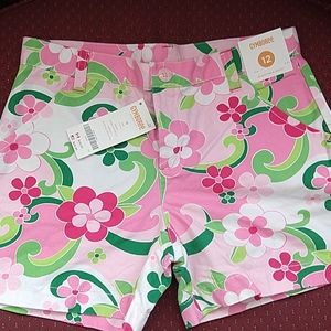 Gymboree Girls' Shorts Sz 12 NWT